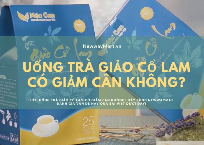 Review uống trà giảo cổ lam có giảm cân không? Có hiệu quả không?