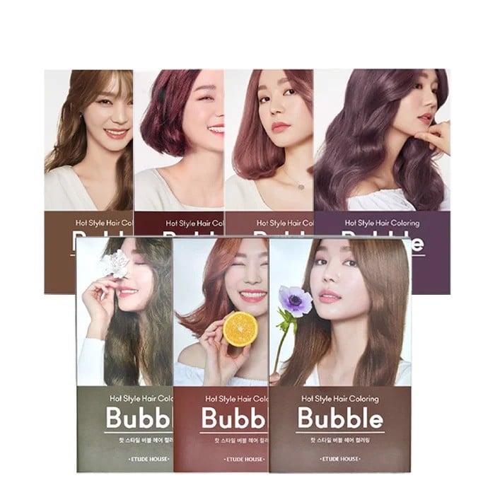 Thuốc Nhuộm Tóc Dạng Bọt Etude Hot Styling Bubble Hair Coloring