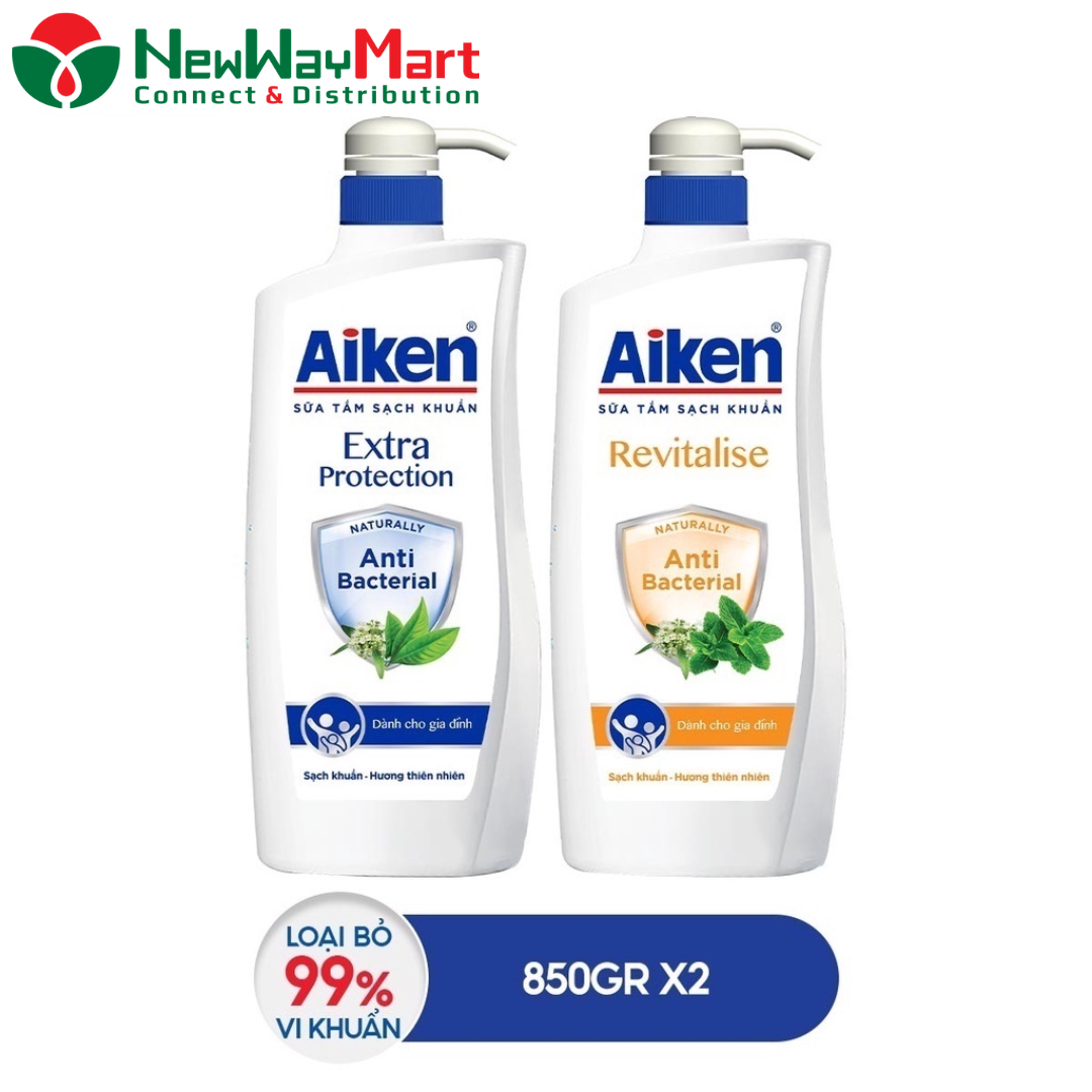 Review sữa tắm Aiken có tốt không? Giá bao nhiêu?